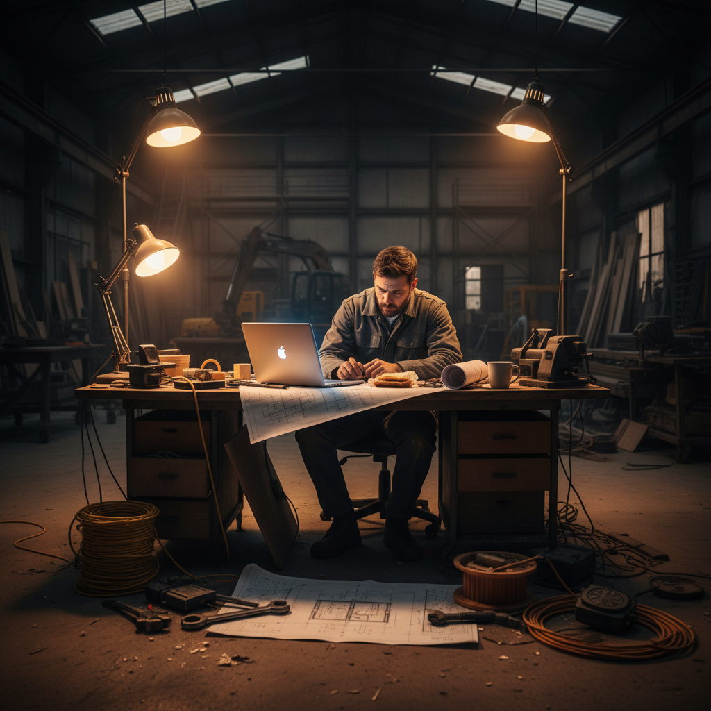 Quand l'administratif envahit le soir et le week‑end : guide pratique pour artisans BTP