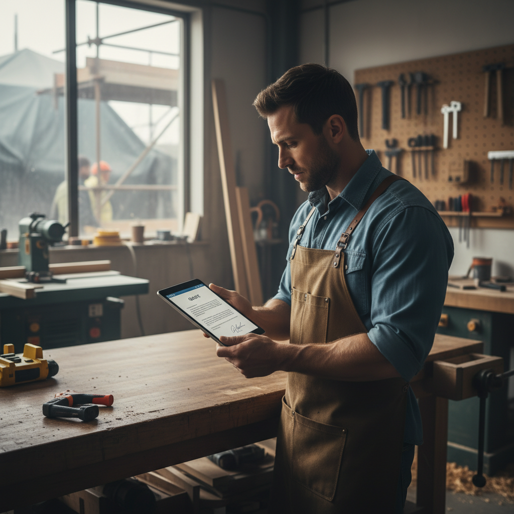 Un Artisan peut-il refuser un chantier signé ?