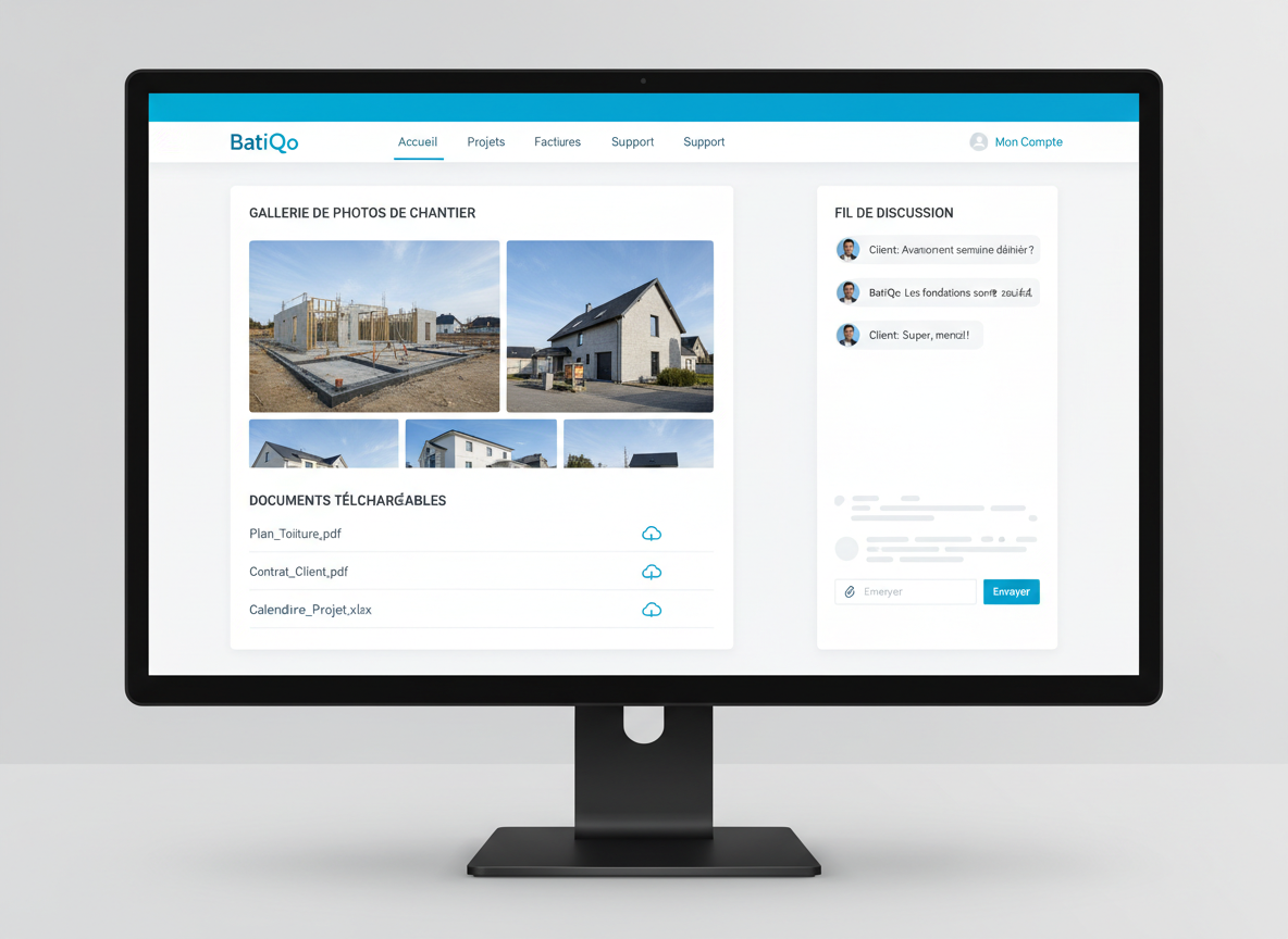 Portail client interactif
