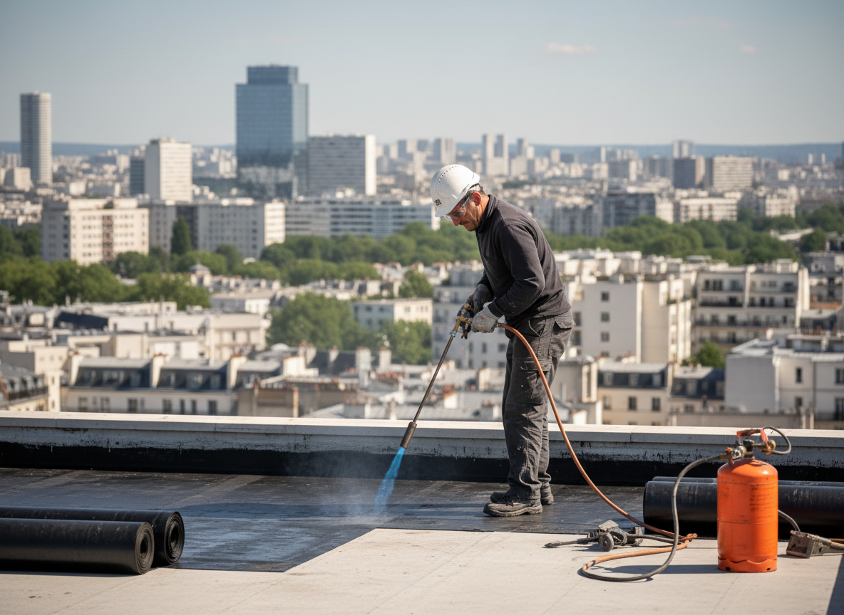 étancheur utilisant BatiQo - logiciel de gestion BTP